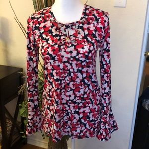 NWT Michael Kors Long-sleeve blouse